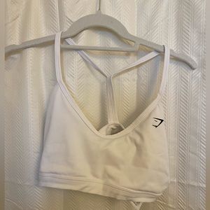Gymshark sports bra (White)